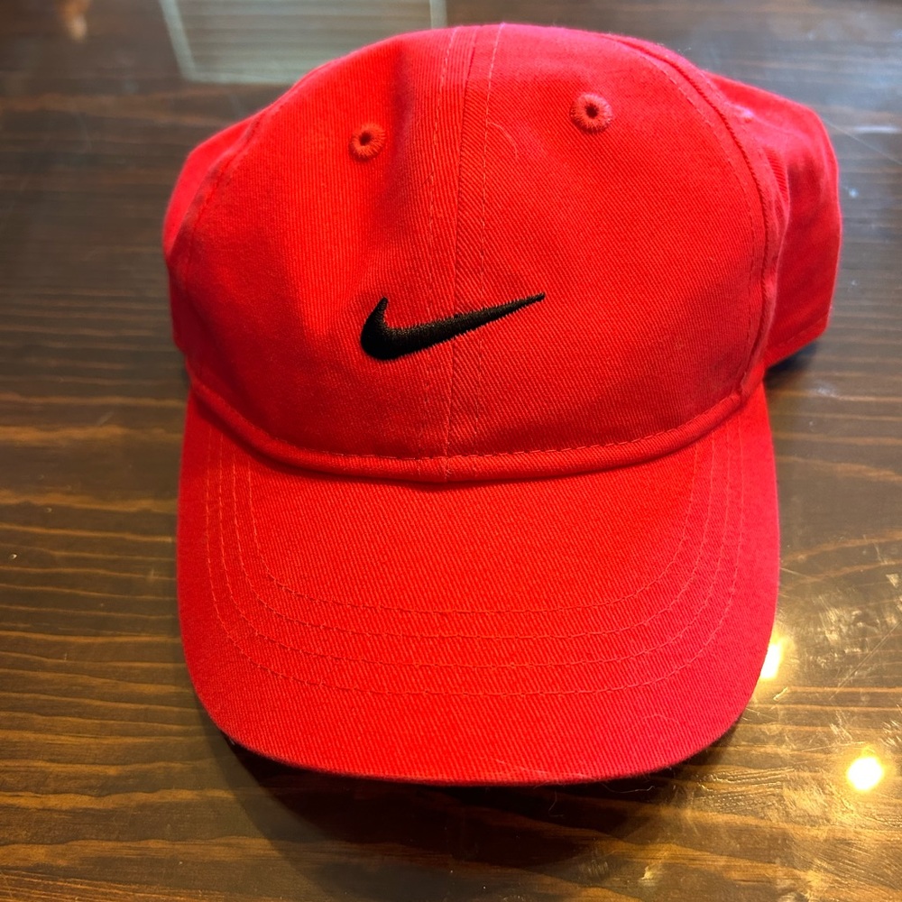 Nike Red Adjustable Cap